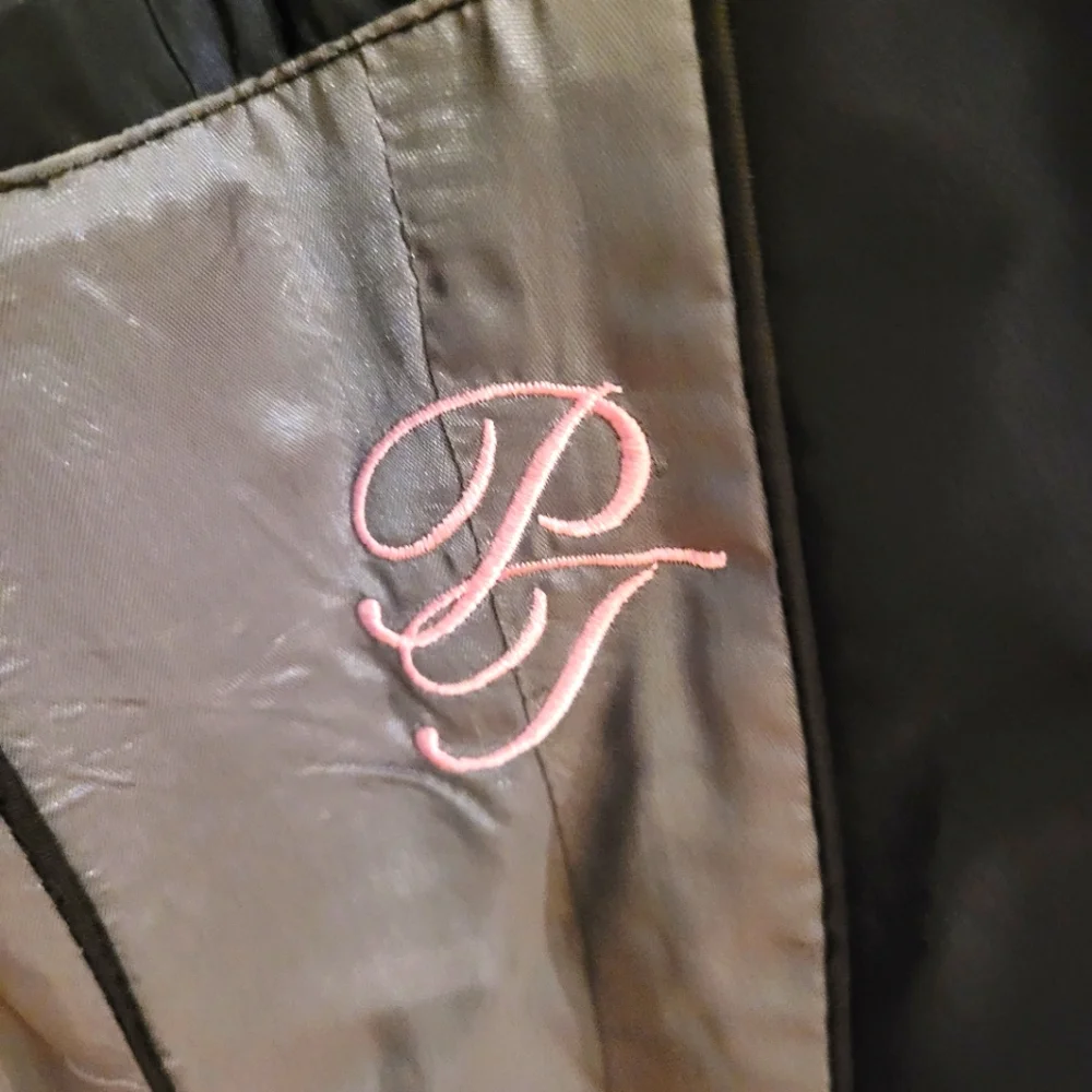 Pink Tartan Iridescent Rain Trench Coat - Size 6 - Picture 9 of 9